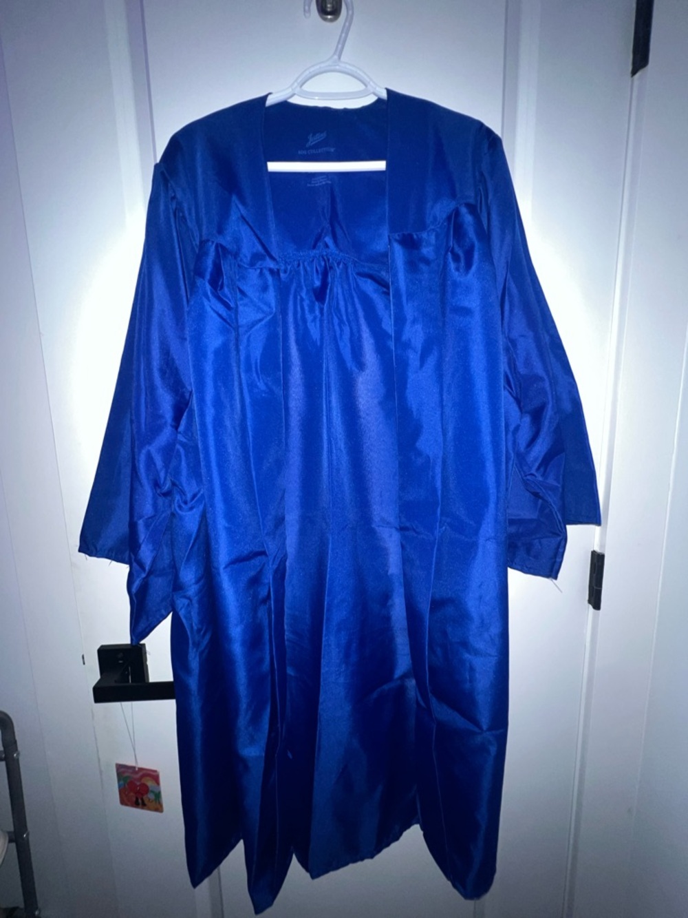 Jostens Shiny Royal Blue Cap and Gown